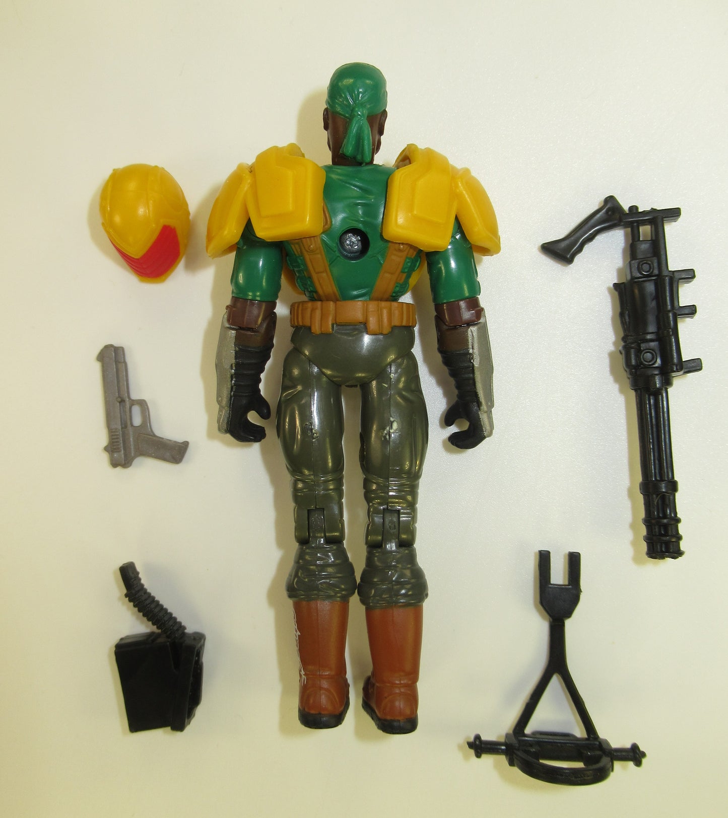 Heavy Duty V7 2003 GI Joe Spy Troops Figure 100% Complete Hasbro Nullifier 3.75"