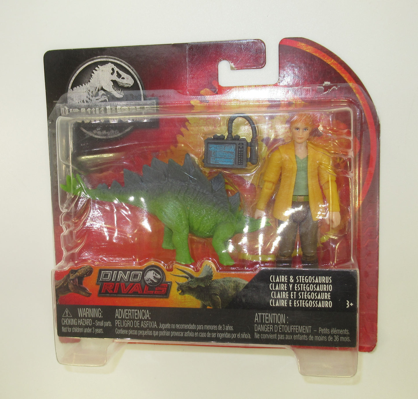 Claire Dearing Jurassic World Dino Rivals Figure MOC Mattel 2018 New Bubble Lift
