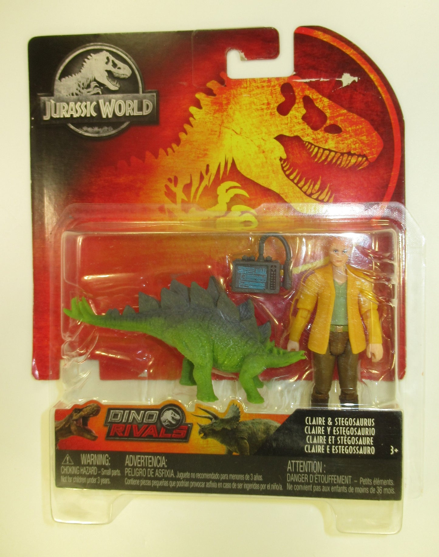 Claire Dearing Jurassic World Dino Rivals Figure MOC Mattel 2018 New Bubble Lift