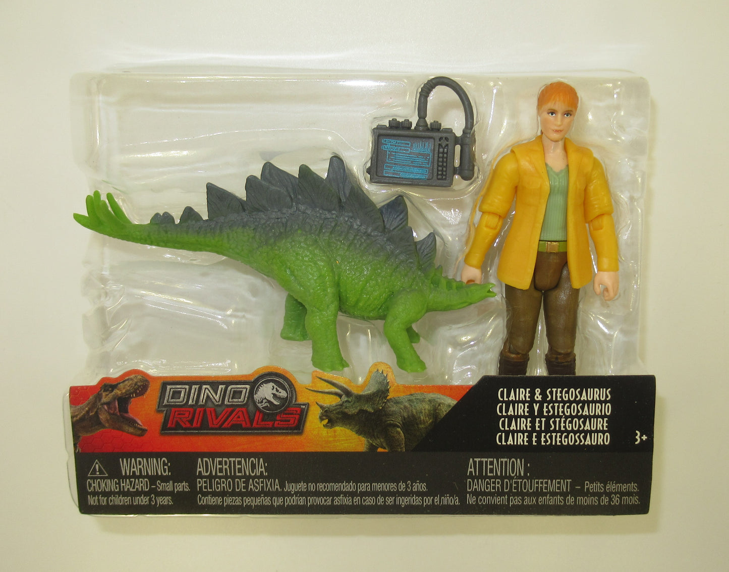 Claire Dearing Jurassic World Dino Rivals Figure MOC Mattel 2018 New Bubble Lift