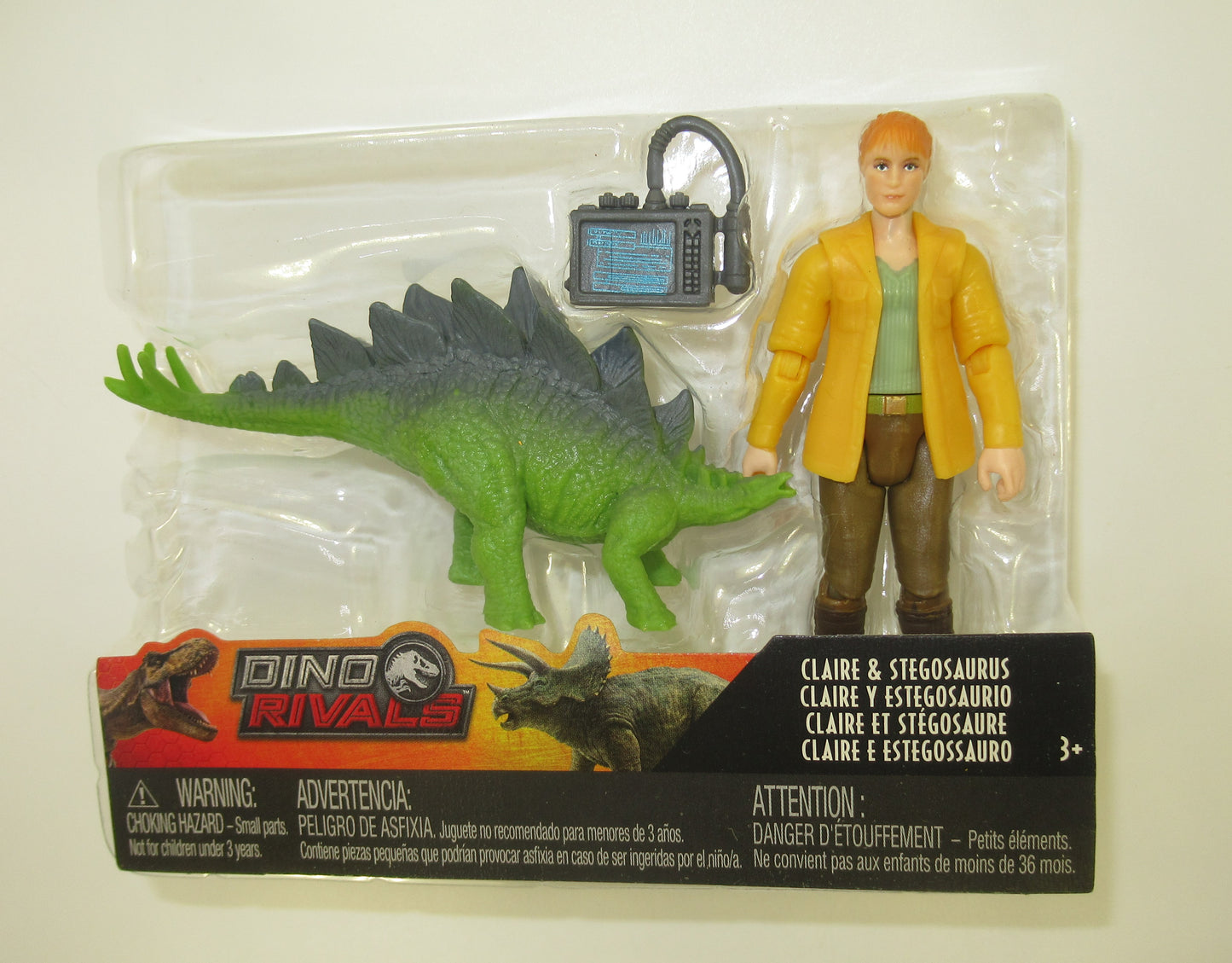 Claire Dearing Jurassic World Dino Rivals Figure MOC Mattel 2018 New Bubble Lift