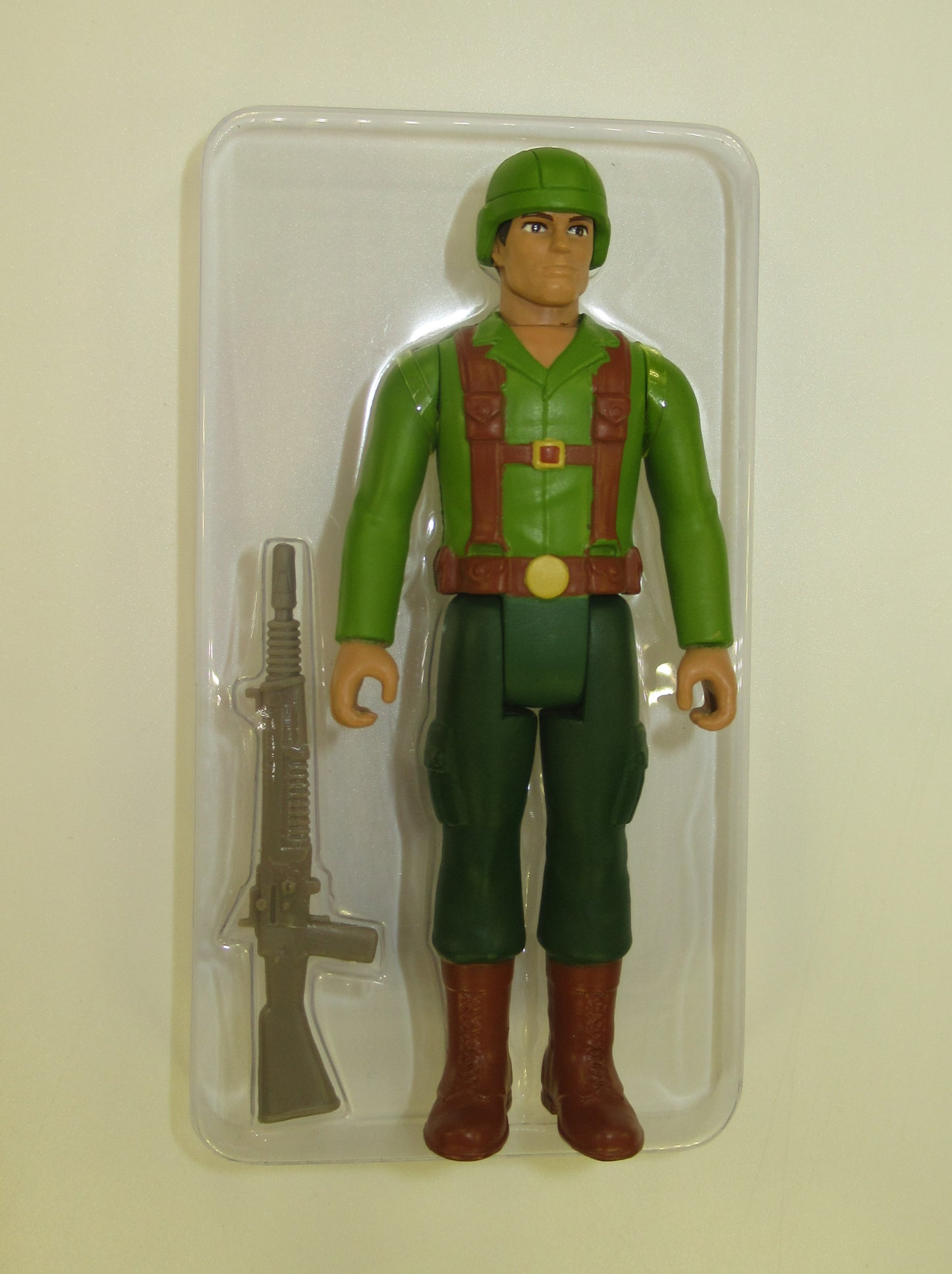 Greenshirt Trooper Tan Skin 3.75" GI Joe ReAction Figure New Super7 2021