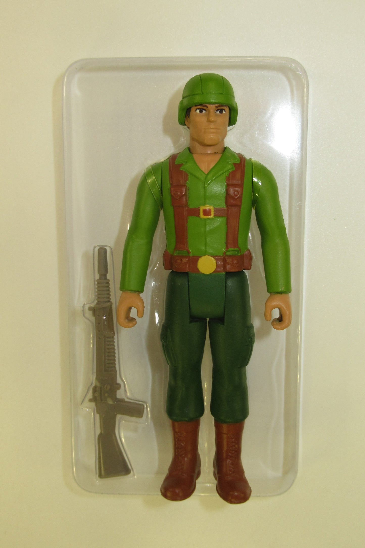 Greenshirt Trooper Tan Skin 3.75" GI Joe ReAction Figure New Super7 2021