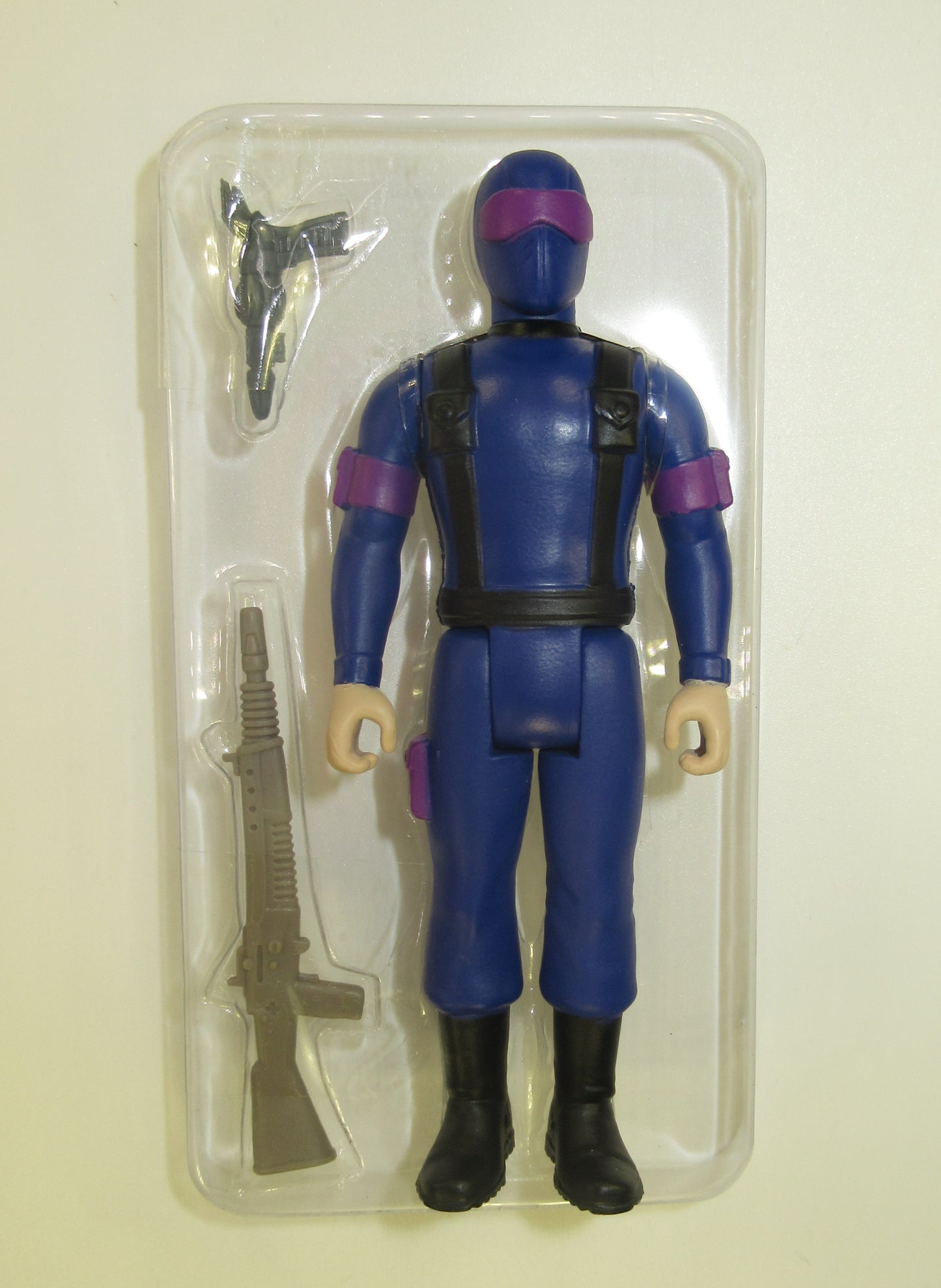 Snake Eyes 3.75" GI Joe ReAction Figure New Super7 2021 Cobra Sunbow