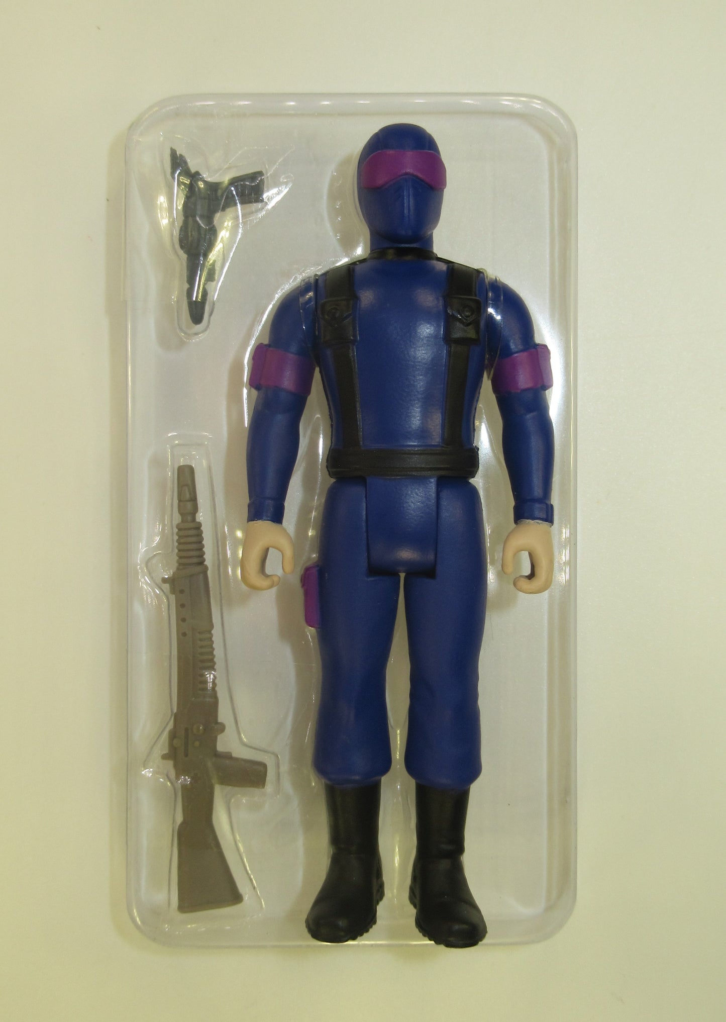 Snake Eyes 3.75" GI Joe ReAction Figure New Super7 2021 Cobra Sunbow