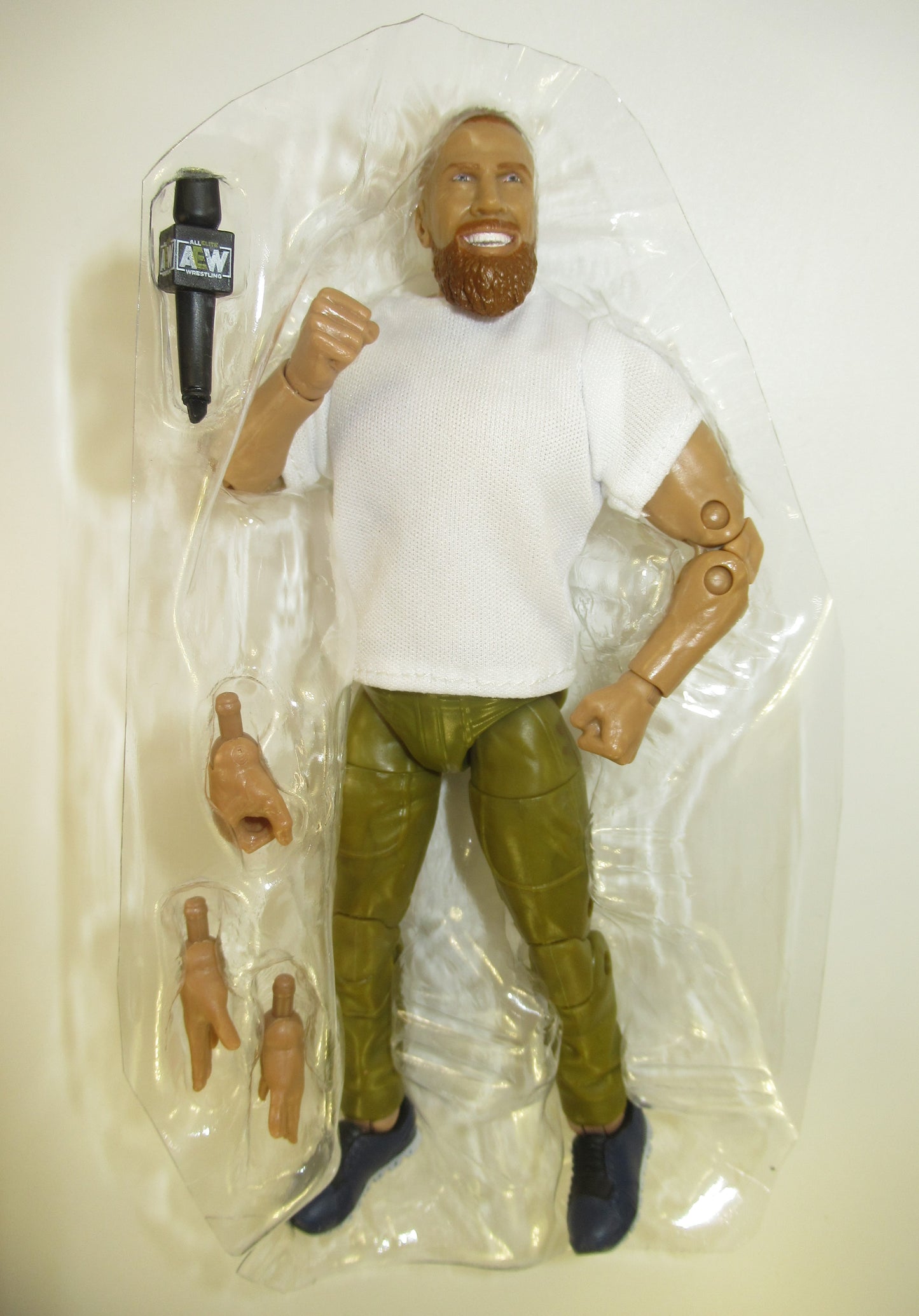 Bryan Danielson 6" Action Figure AEW Unmatched Jazwares WWE ROH Daniel Brian 1