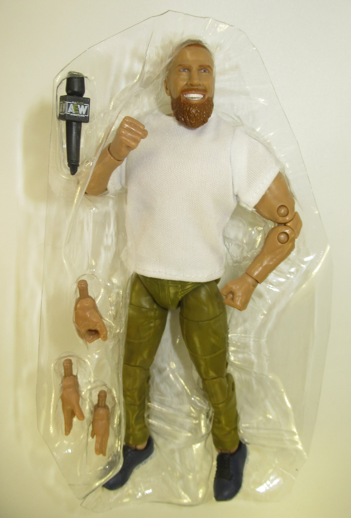 Bryan Danielson 6" Action Figure AEW Unmatched Jazwares WWE ROH Daniel Brian 1