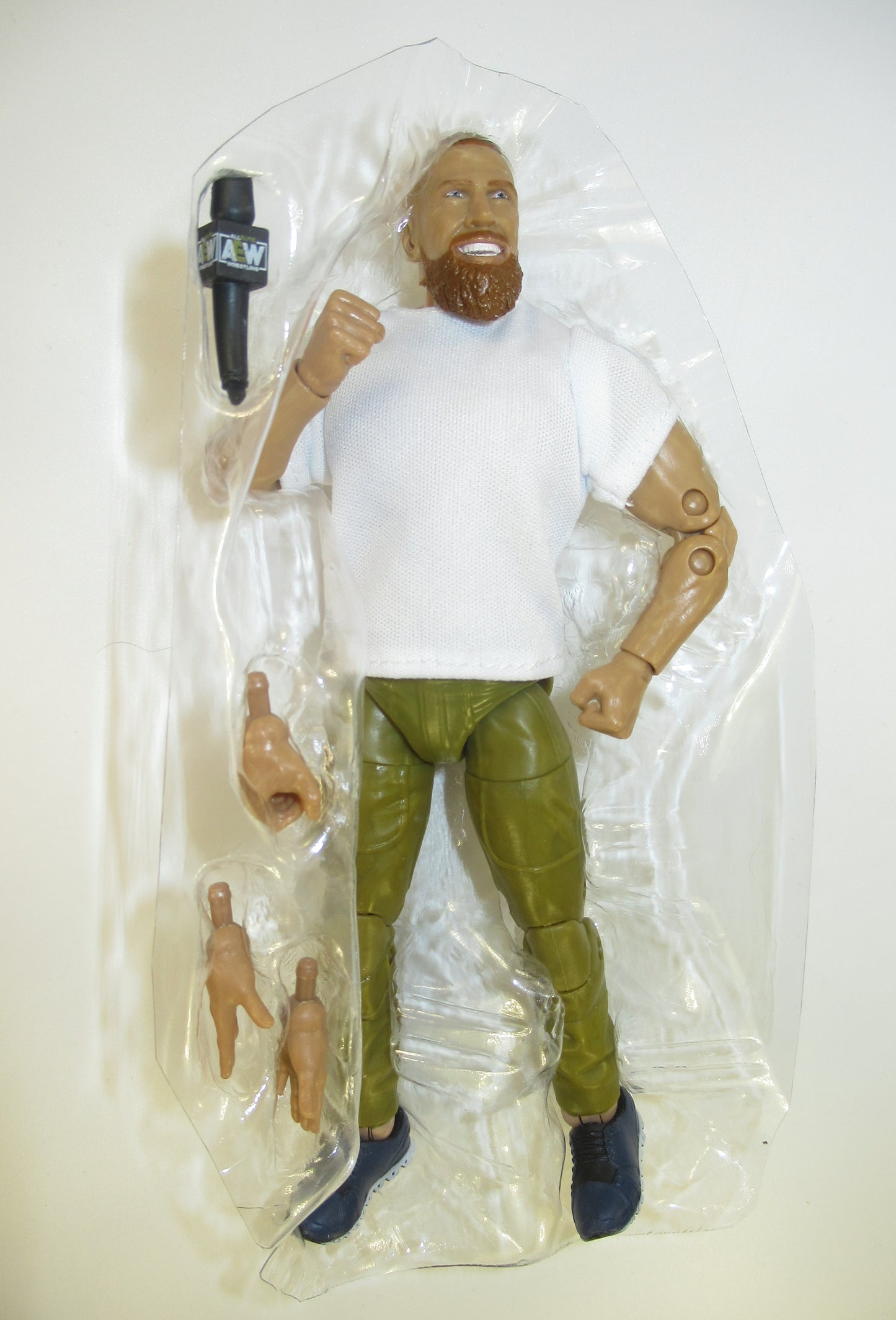 Bryan Danielson 6" Action Figure AEW Unmatched Jazwares WWE ROH Daniel Brian 1