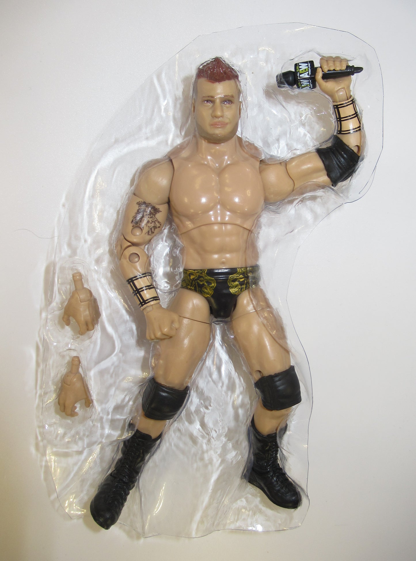MJF AEW Unrivaled Series 6 Action Figure New Jazwares Black Trunks Wrestling 1