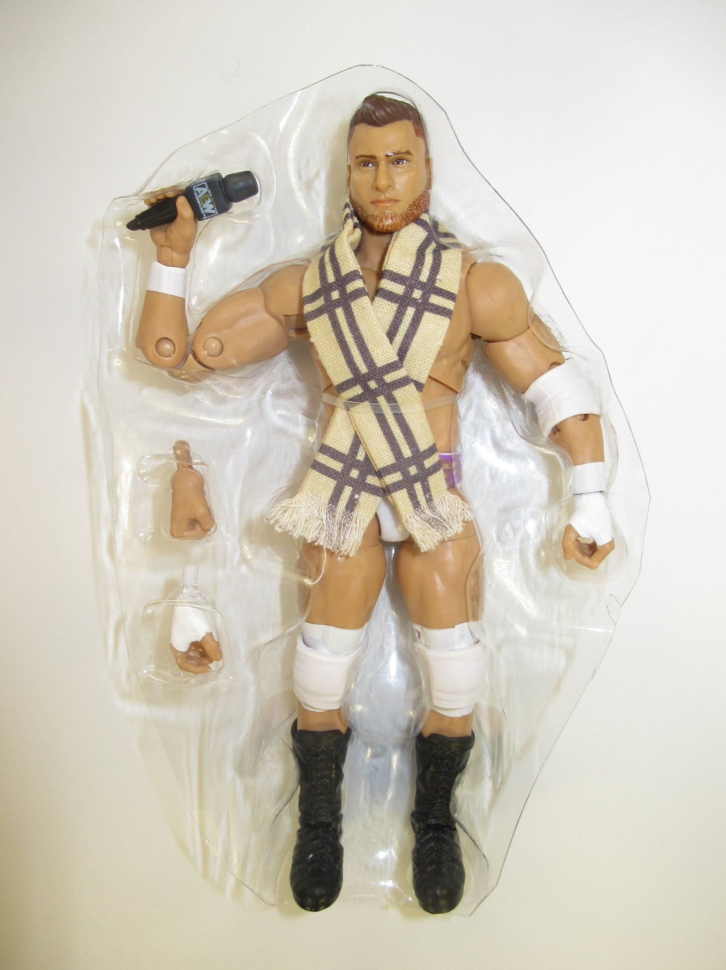 MJF with Scarf AEW Unmatched Series Action Figure New Jazwares Wrestling