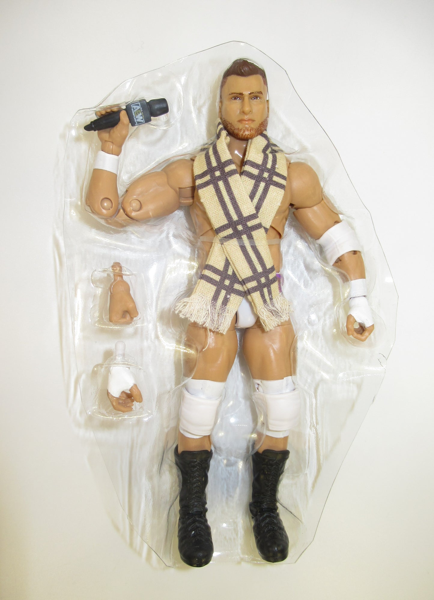 MJF with Scarf AEW Unmatched Series Action Figure New Jazwares Wrestling