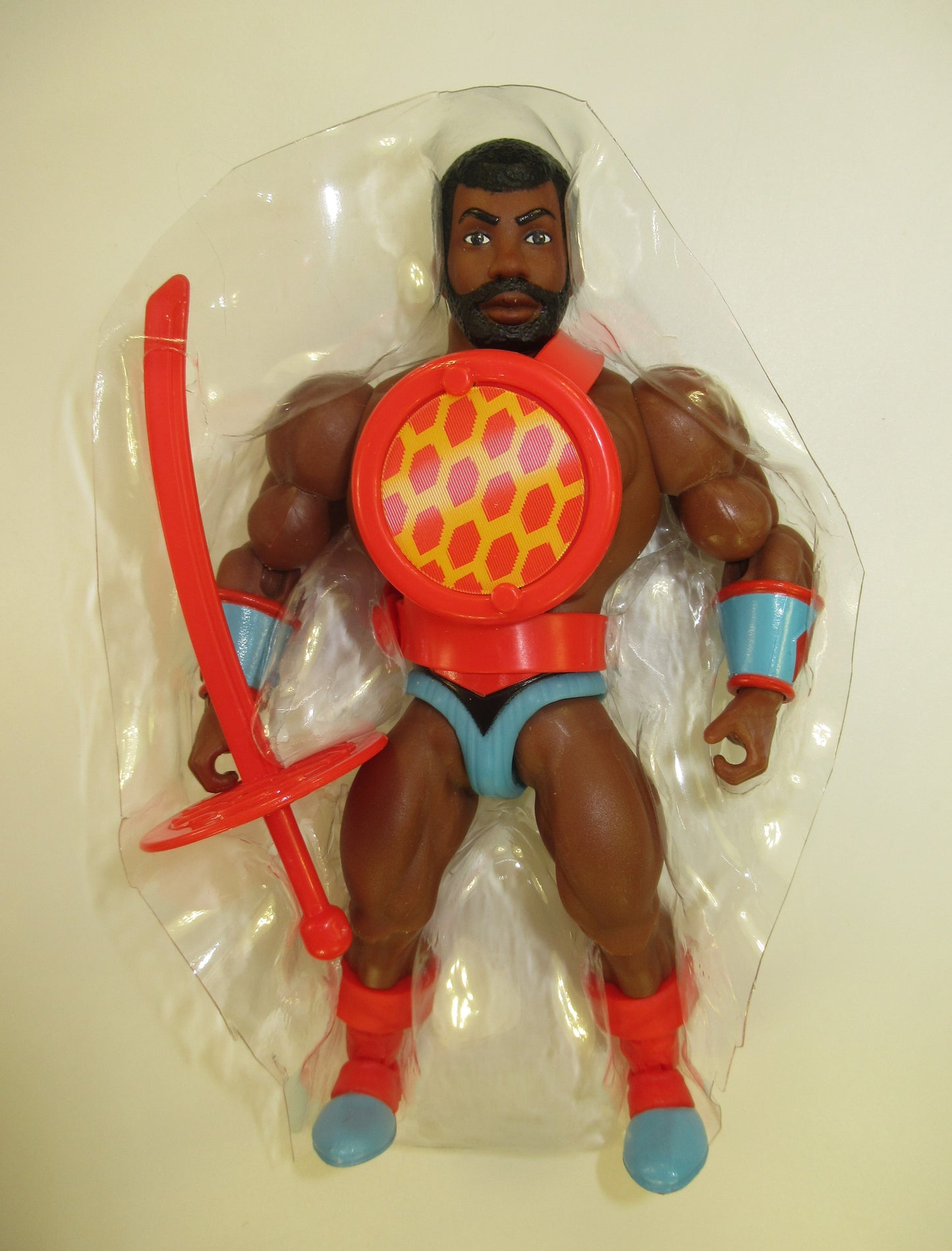 Holographo MOTU Origins Figure New Sun Man Masters of The Universe