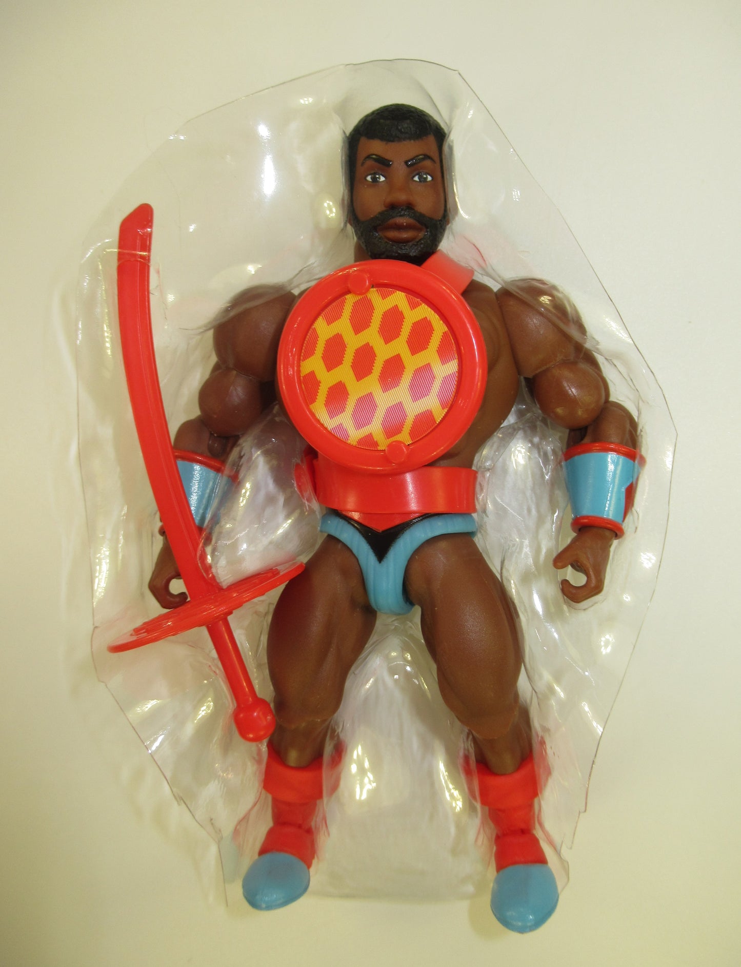 Holographo MOTU Origins Figure New Sun Man Masters of The Universe