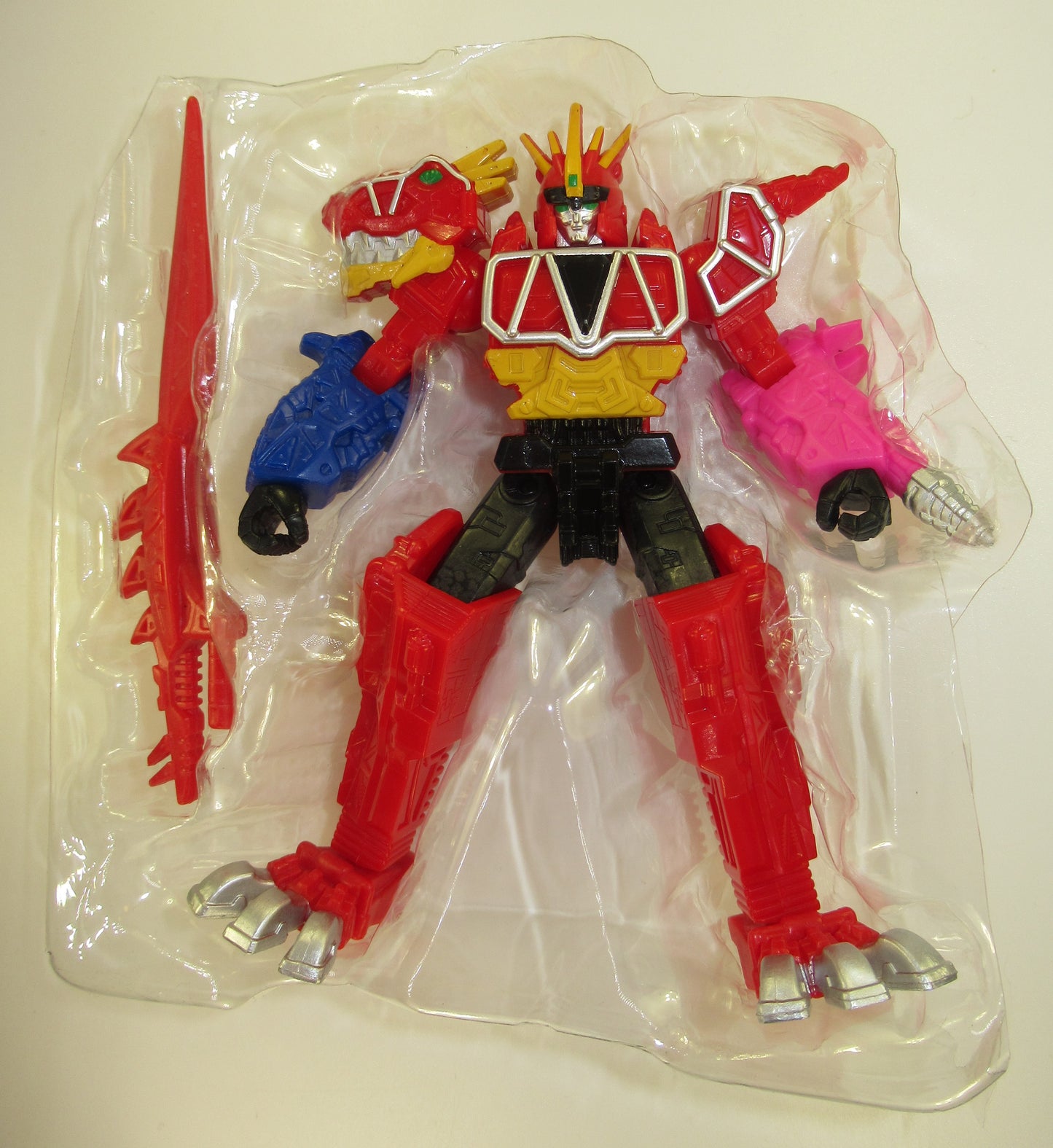 Dino Charge Megazord Power Rangers 5" Action Figure 2014 Bandai New Unused