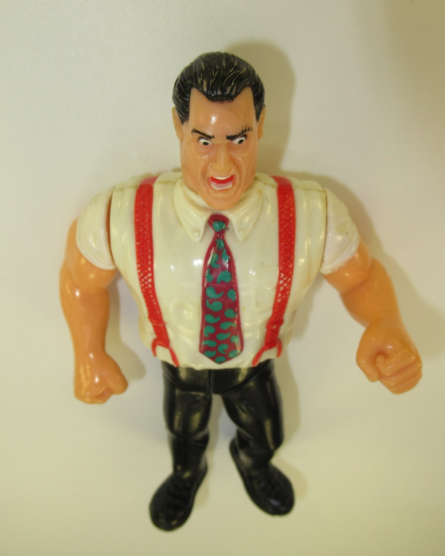 IRS 1992 Hasbro WWF Action Figure Irwin R Schyster WWE Mike Rotunda I.R.S.