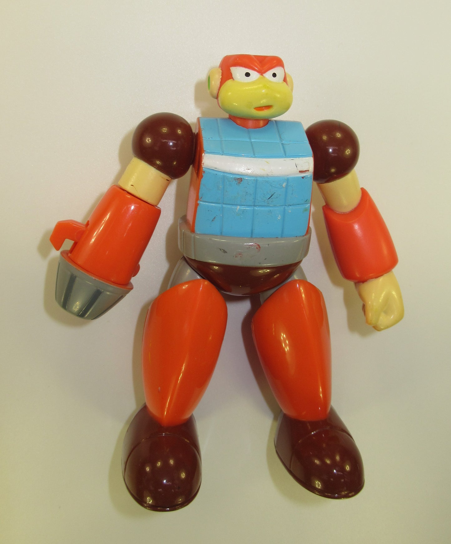 Bright Man 1995 Bandai Mega Man Series 2 Action Figure Rare! Capcom Brightman