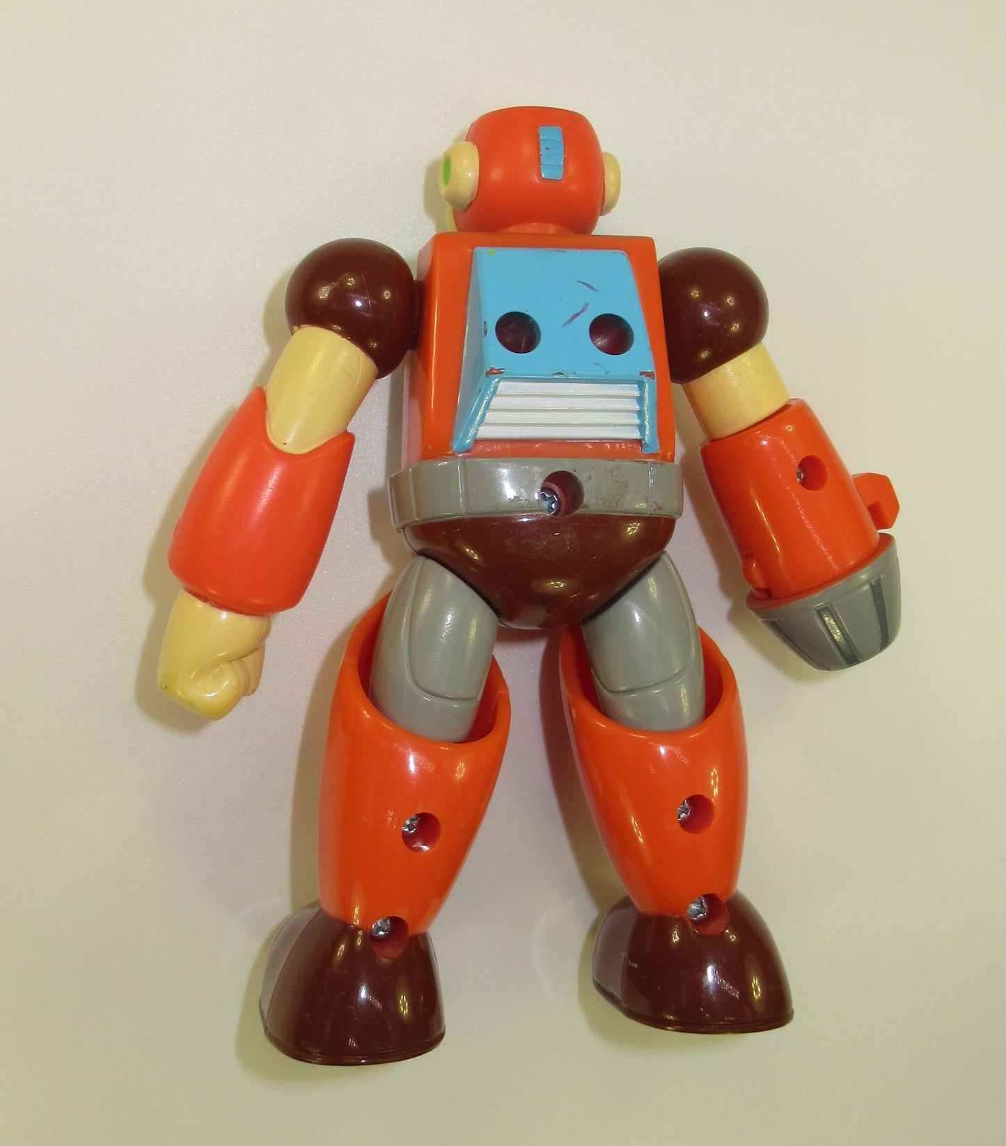 Bright Man 1995 Bandai Mega Man Series 2 Action Figure Rare! Capcom Brightman
