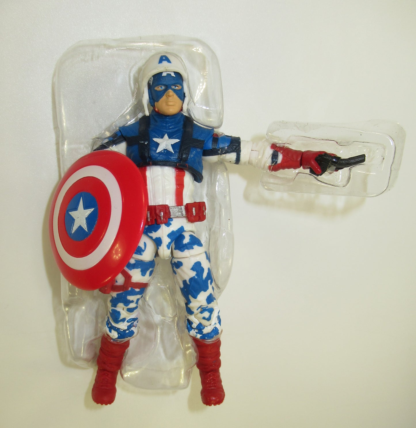 Arctic Assault Captain America 3.75" Marvel MCU Exclusive Figure New 2011 Hasbro Universe 1