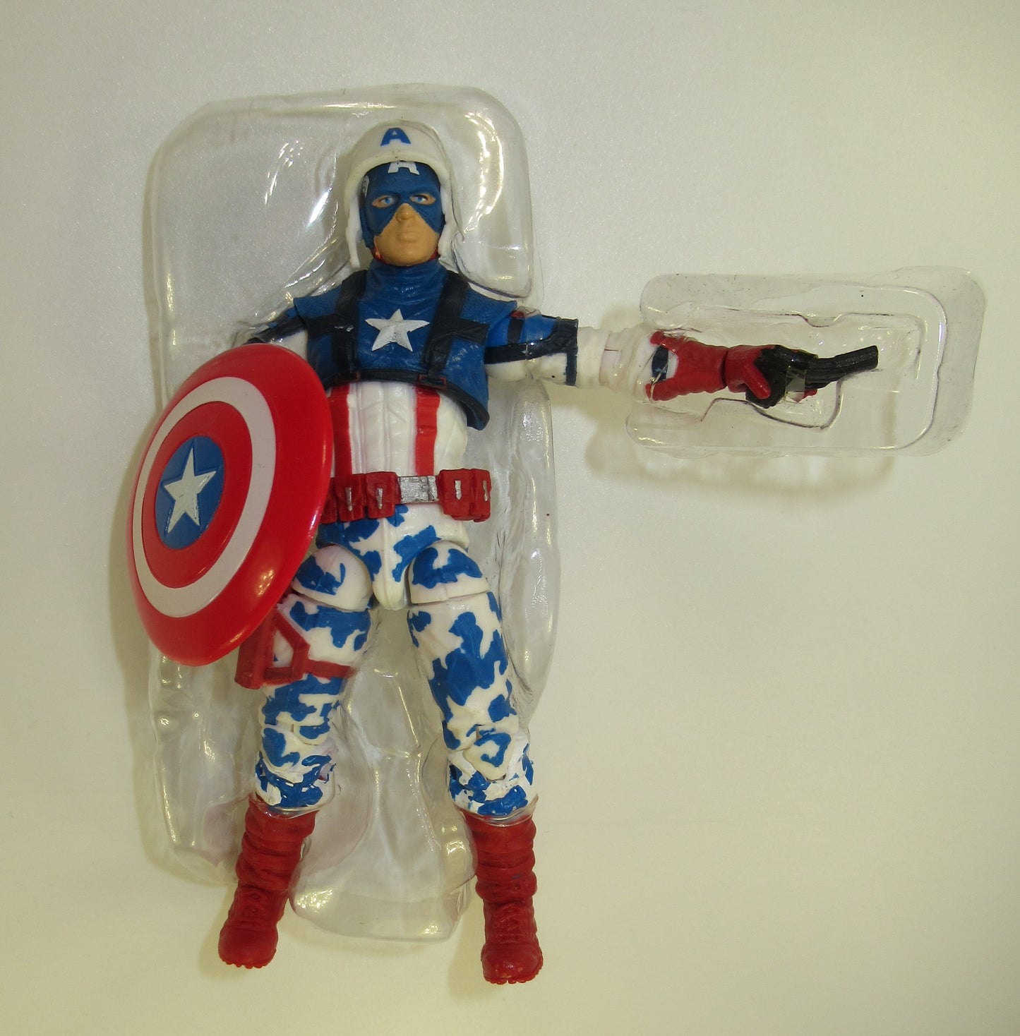 Arctic Assault Captain America 3.75" Marvel MCU Exclusive Figure New 2011 Hasbro Universe 1