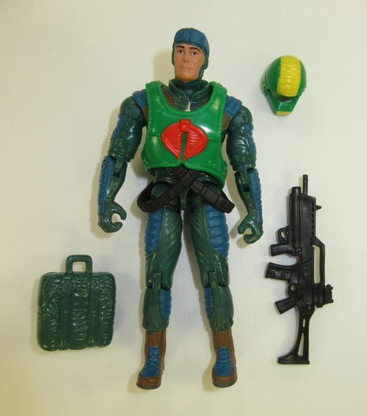 Sgt. Airborne 2003 GI Joe Spy Troops Figure + Accessories Halo Jumper 1