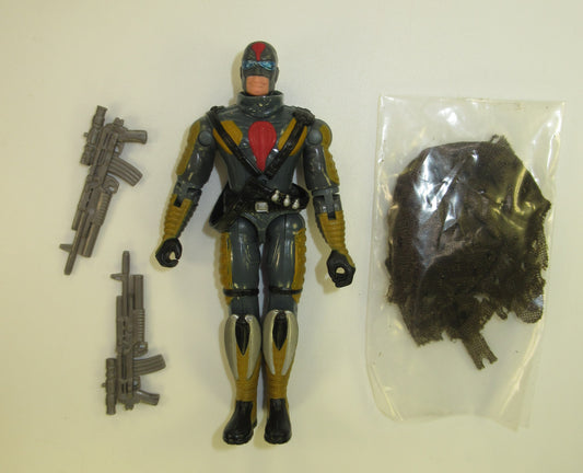 Cobra Pit Viper V1 2003 GI Joe Figure 100% Complete Spy Troops Hasbro O-Ring 1