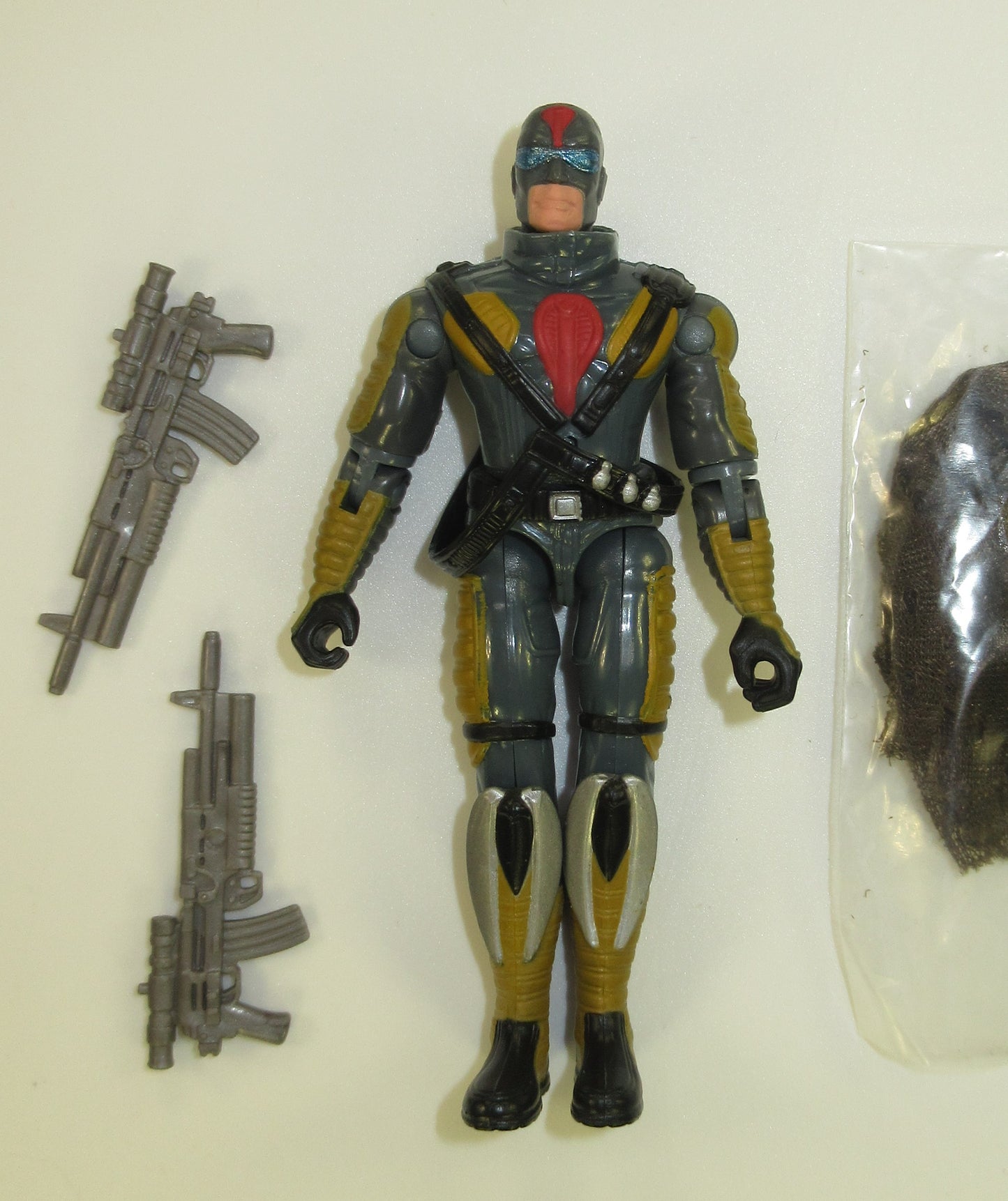 Cobra Pit Viper V1 2003 GI Joe Figure 100% Complete Spy Troops Hasbro O-Ring 1