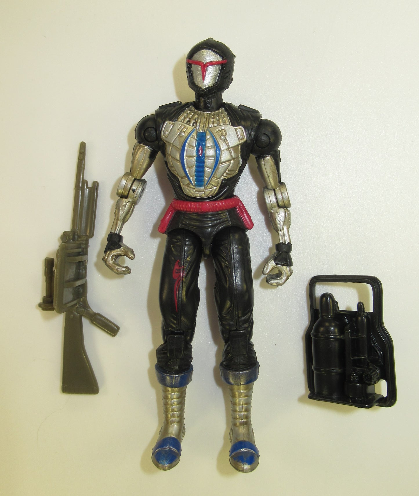 Cobra BAT V3 GI Joe Figure + Accessories Hasbro 2002 3.75" O-Ring Hasbro B.A.T.