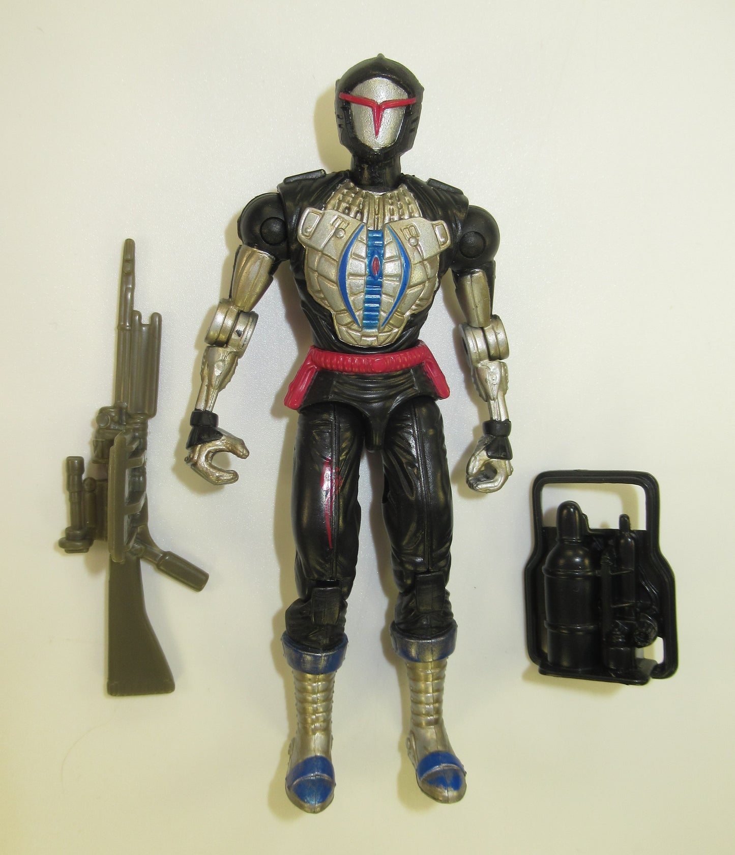 Cobra BAT V3 GI Joe Figure + Accessories Hasbro 2002 3.75" O-Ring Hasbro B.A.T.
