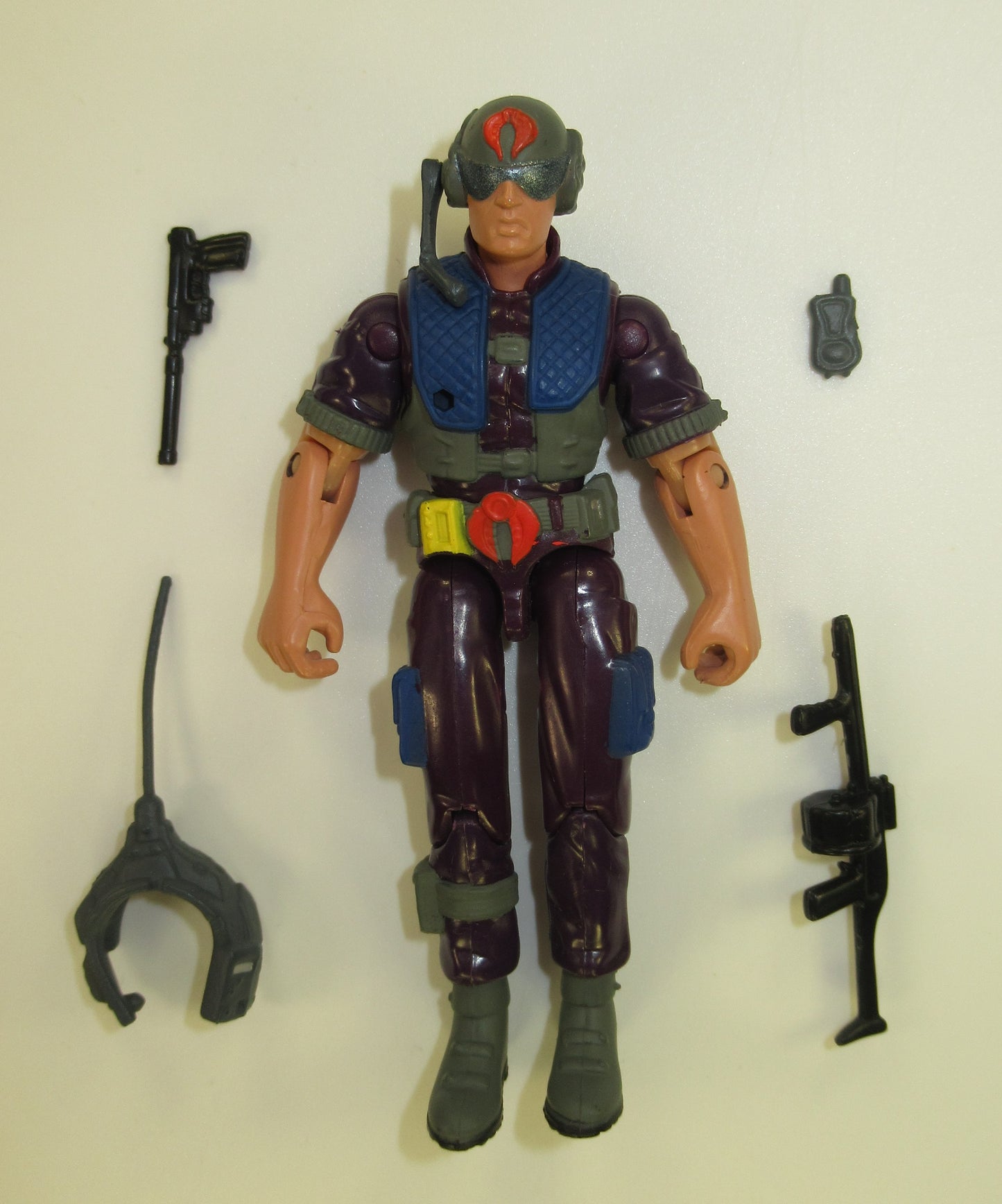 Cobra Tele-Viper V3 2003 GI Joe Spy Troops Figure 100% Complete Hasbro 3.75" 1