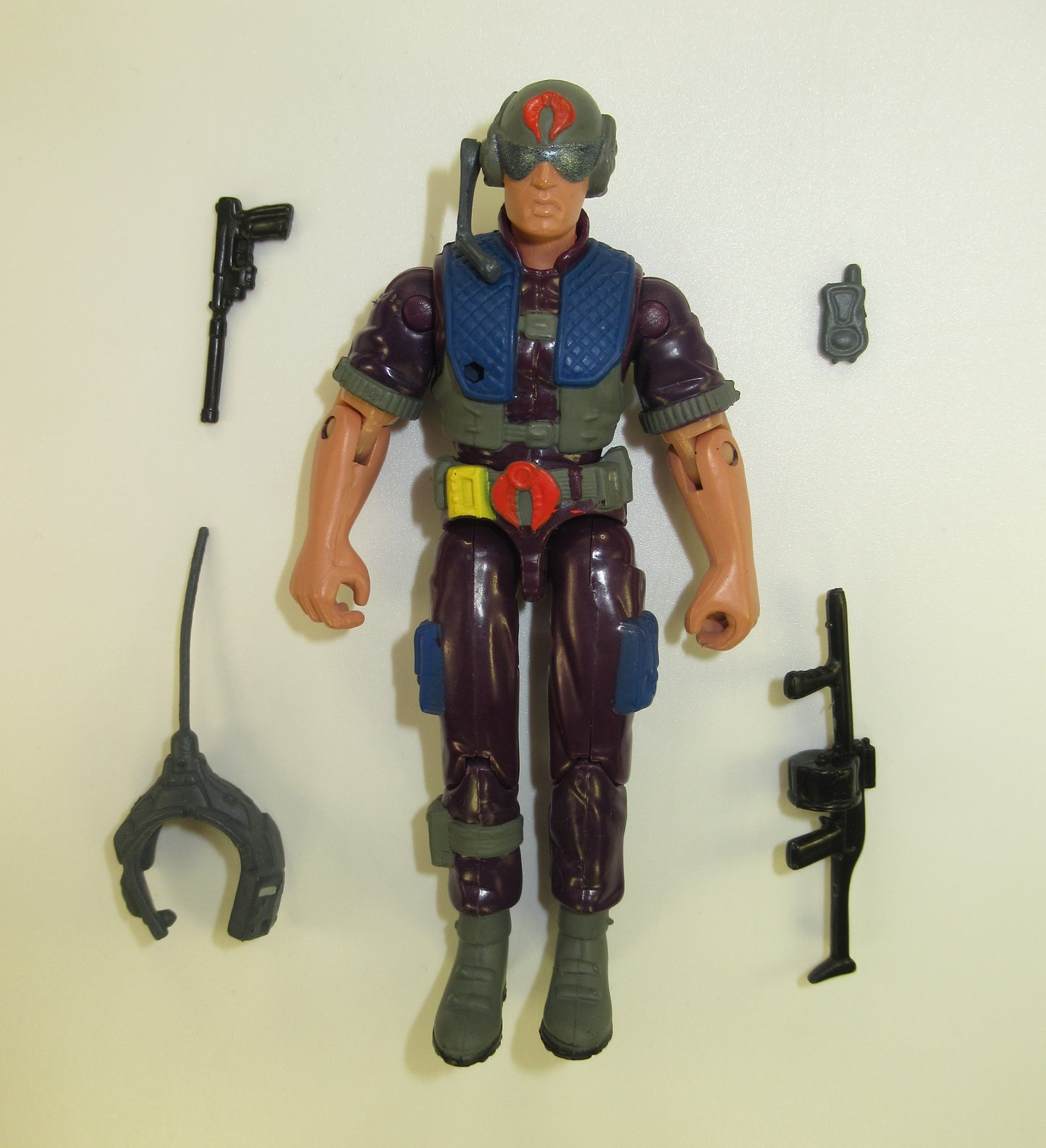 Cobra Tele-Viper V3 2003 GI Joe Spy Troops Figure 100% Complete Hasbro 3.75" 1