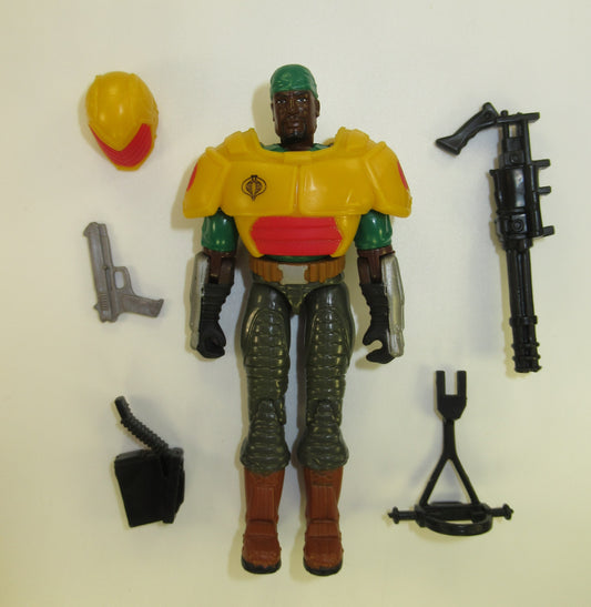 Heavy Duty V7 2003 GI Joe Spy Troops Figure 100% Complete Hasbro Nullifier 3.75"