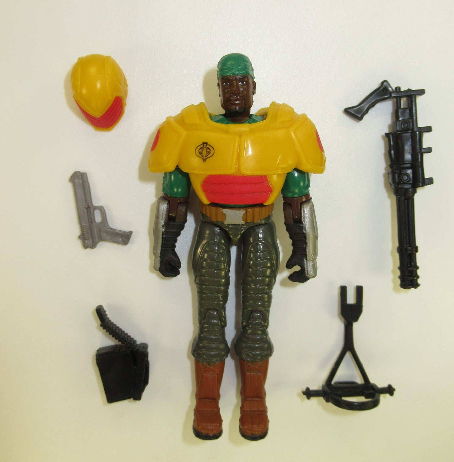 Heavy Duty V7 2003 GI Joe Spy Troops Figure 100% Complete Hasbro Nullifier 3.75"