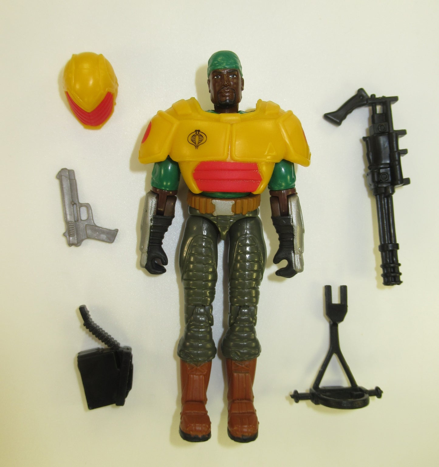 Heavy Duty V7 2003 GI Joe Spy Troops Figure 100% Complete Hasbro Nullifier 3.75"
