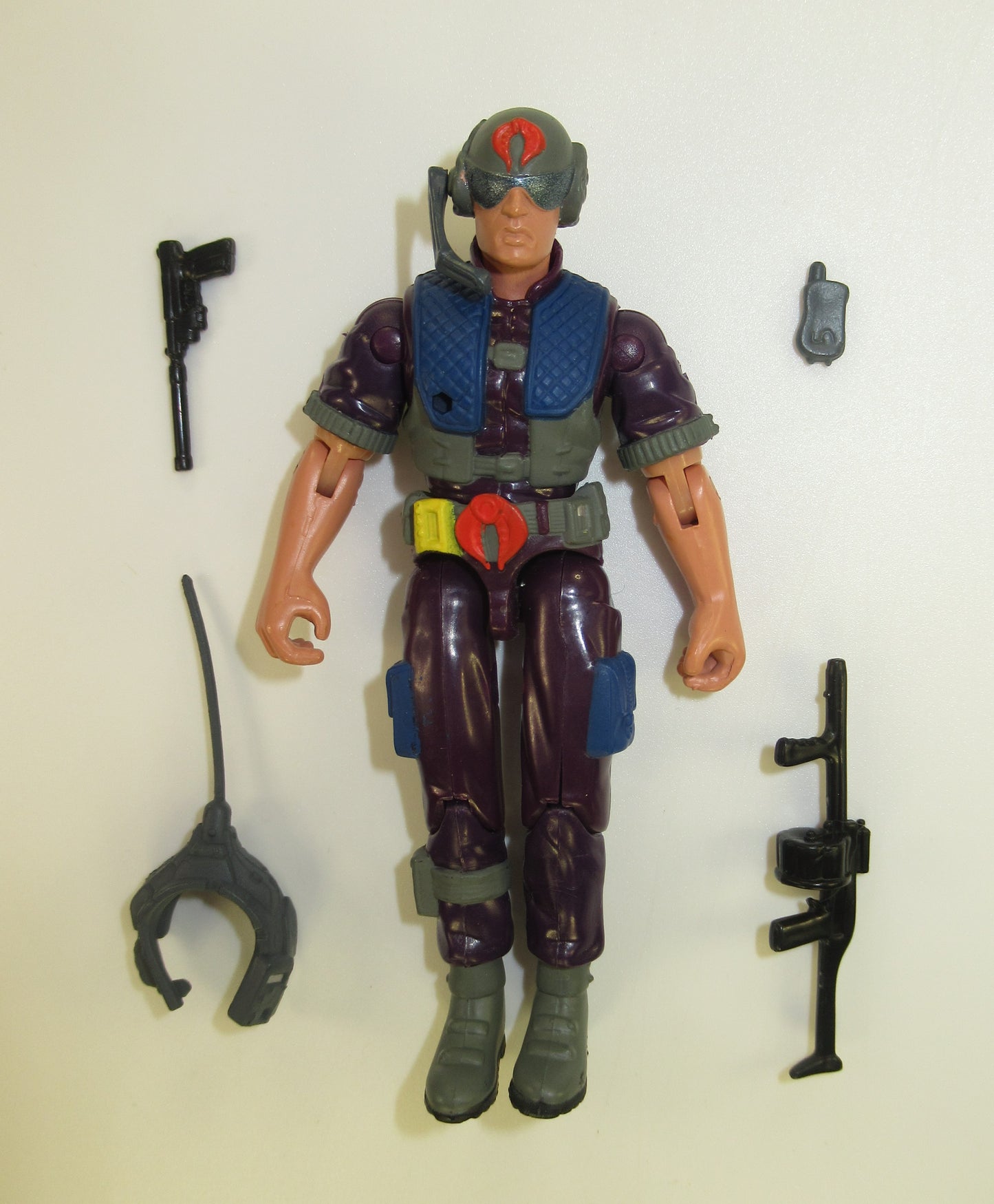 Cobra Tele-Viper V3 2003 GI Joe Spy Troops Figure 100% Complete Hasbro 3.75" 2