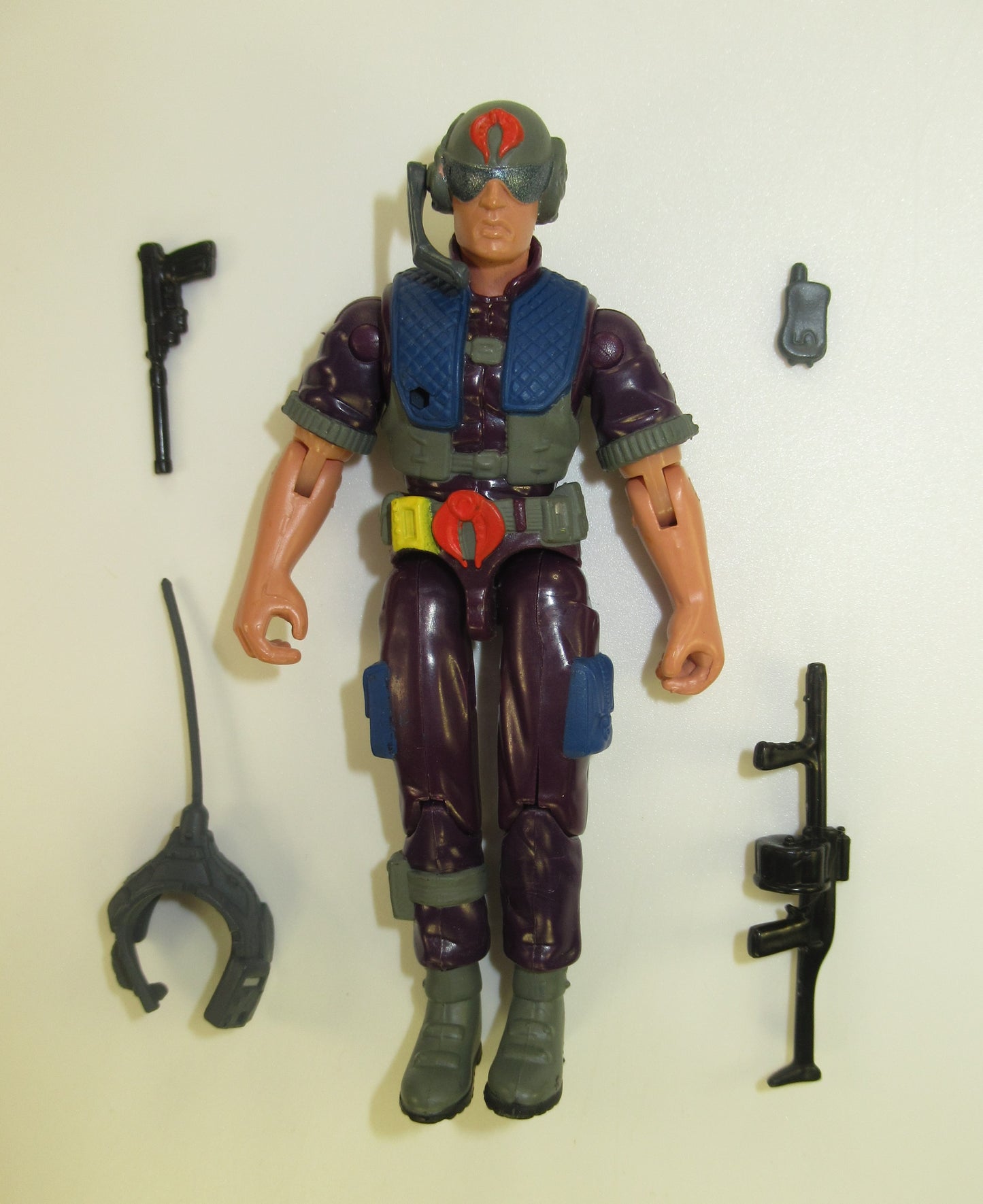 Cobra Tele-Viper V3 2003 GI Joe Spy Troops Figure 100% Complete Hasbro 3.75" 2