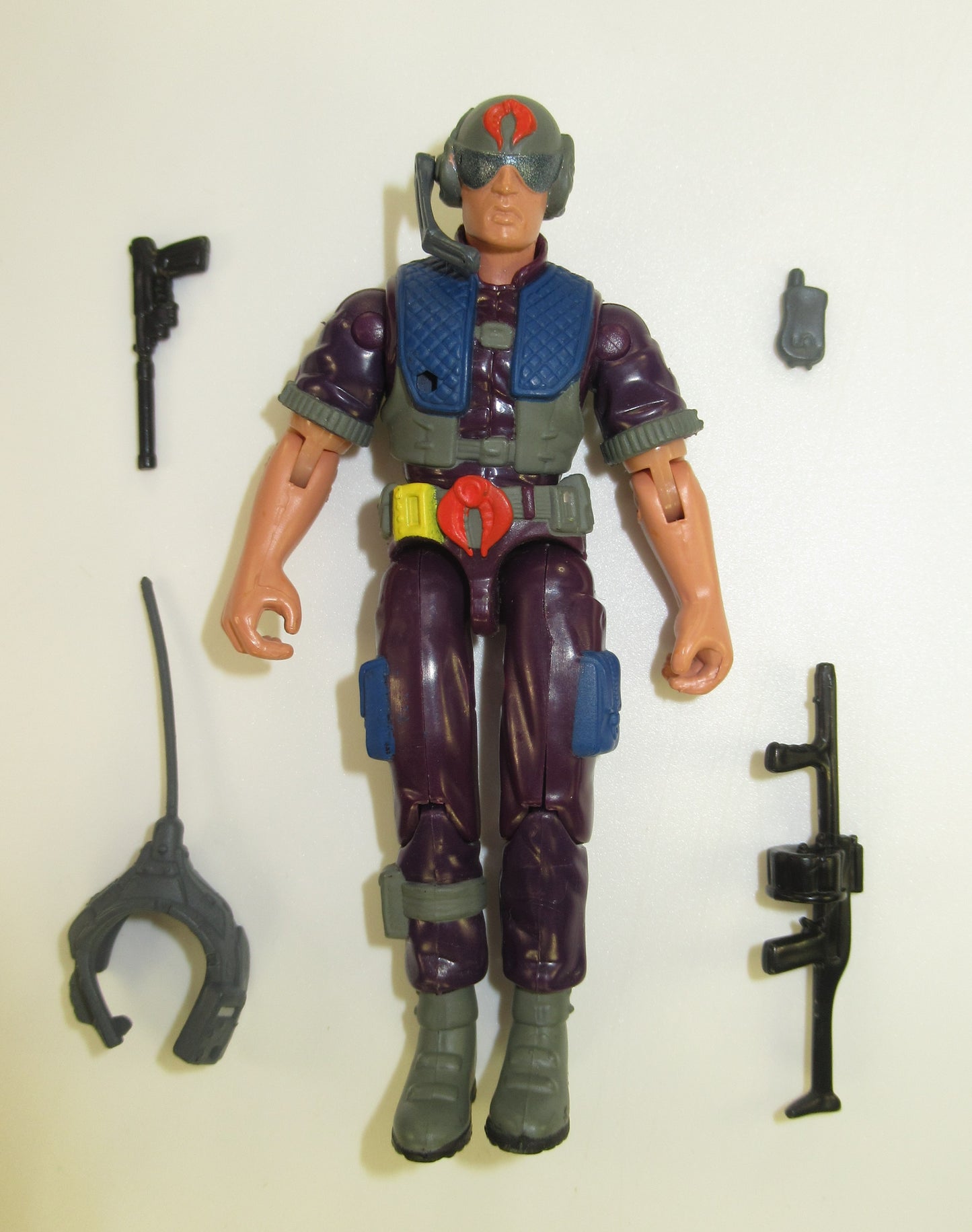 Cobra Tele-Viper V3 2003 GI Joe Spy Troops Figure 100% Complete Hasbro 3.75" 2