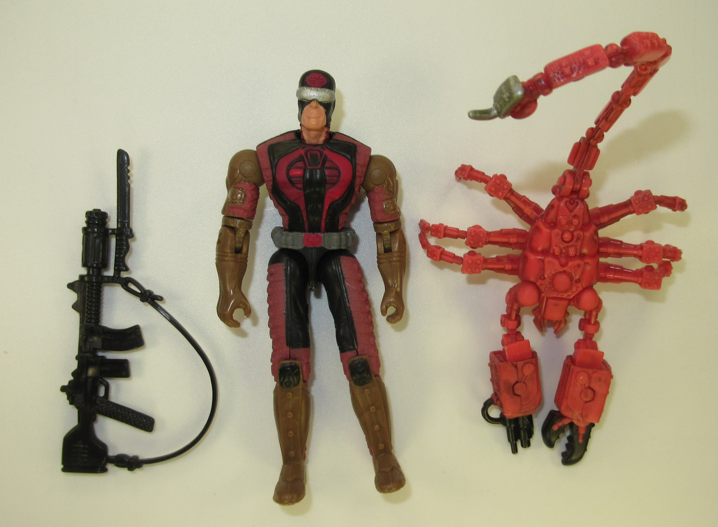 Cobra Sand Scorpion V1 100% Complete GI Joe Figure Hasbro 2004 Valor Vs. Venom