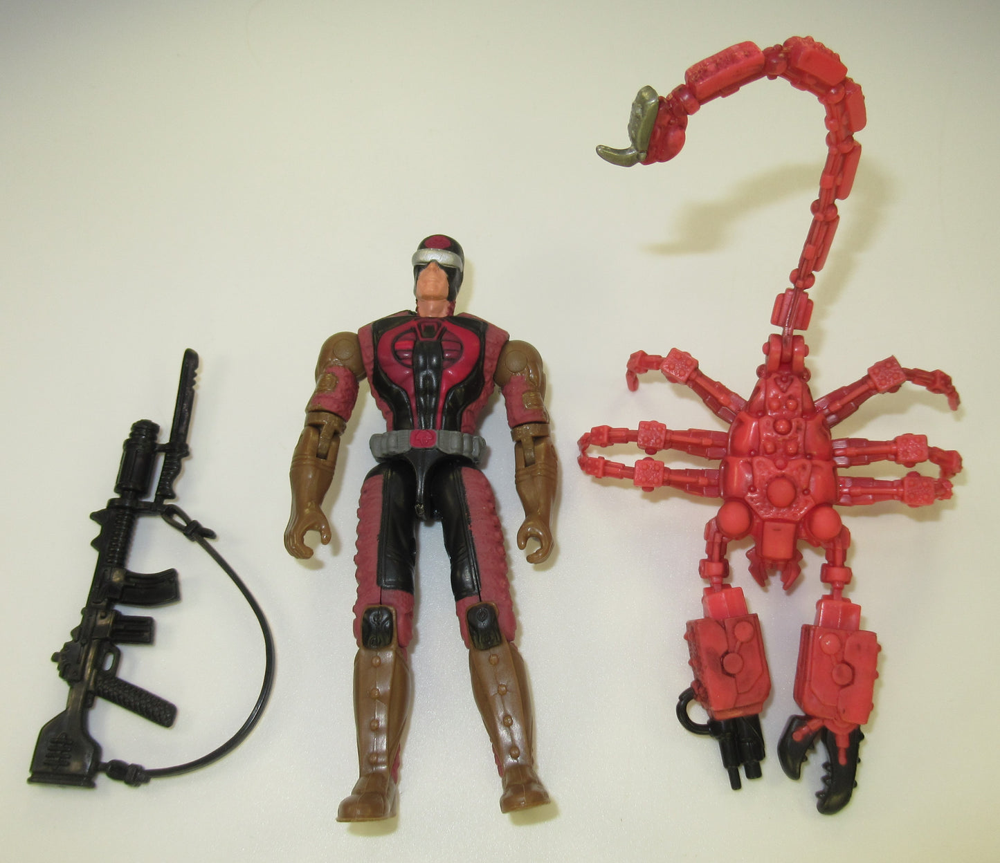 Cobra Sand Scorpion V1 100% Complete GI Joe Figure Hasbro 2004 Valor Vs. Venom