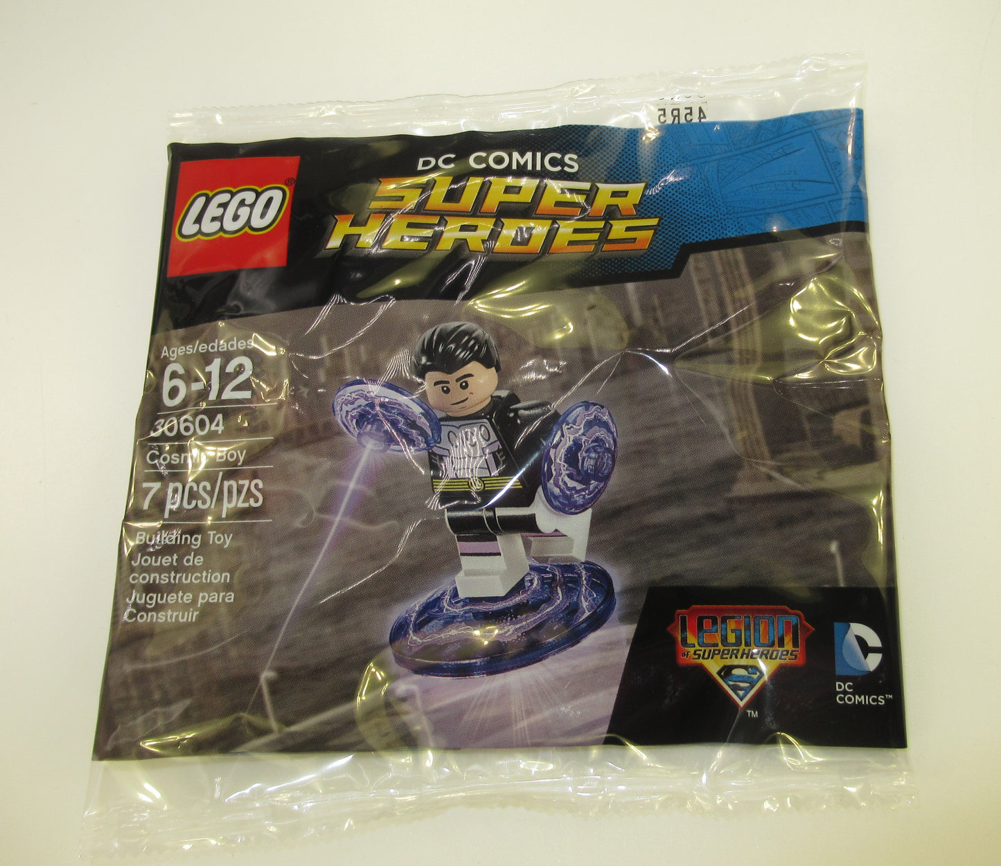 Cosmic Boy DC Superheroes Lego Minifigure New Sealed Polybag Exclusive 30604