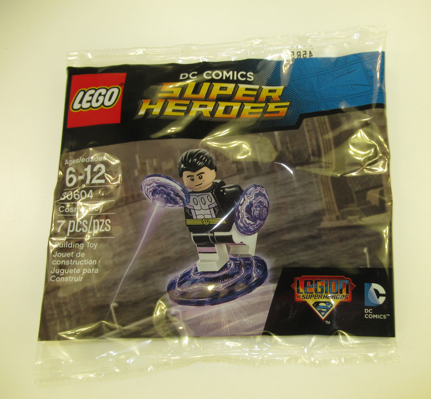 Cosmic Boy DC Superheroes Lego Minifigure New Sealed Polybag Exclusive 30604