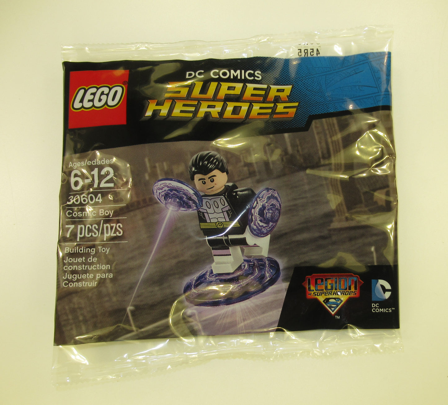 Cosmic Boy DC Superheroes Lego Minifigure New Sealed Polybag Exclusive 30604