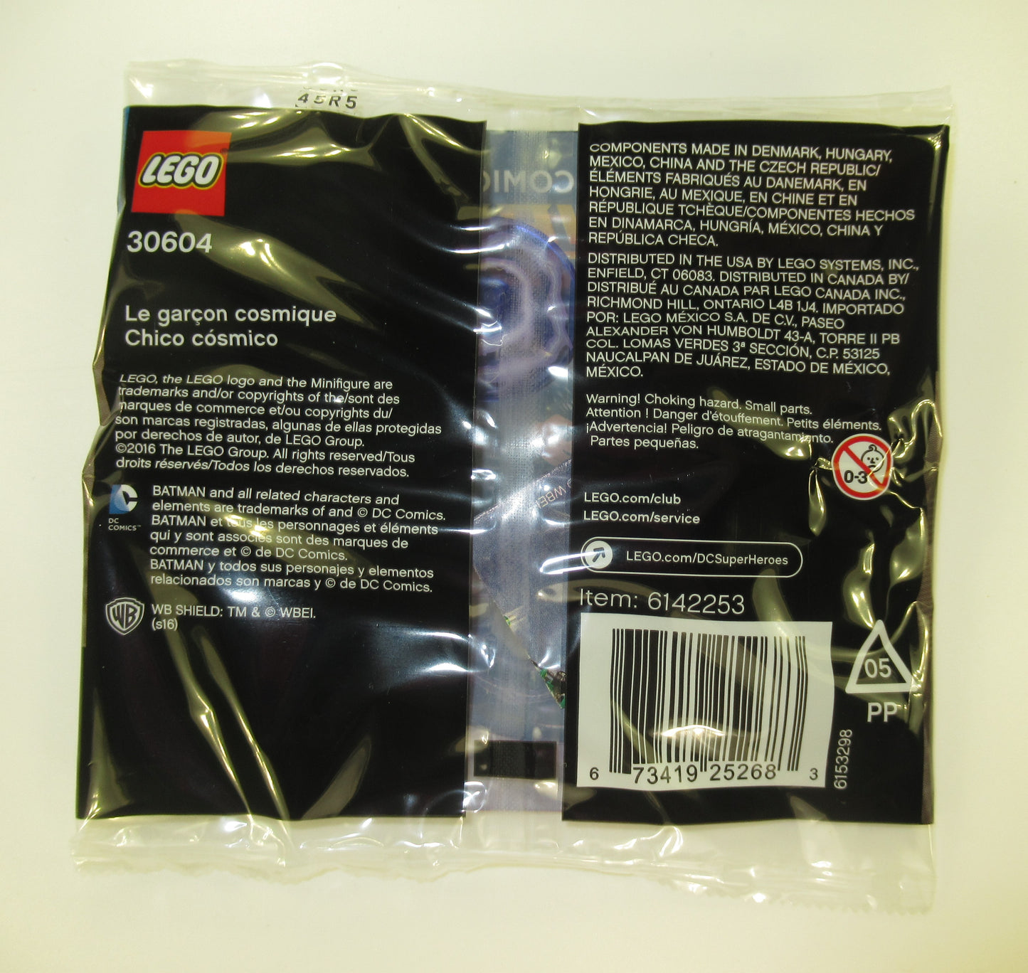 Cosmic Boy DC Superheroes Lego Minifigure New Sealed Polybag Exclusive 30604