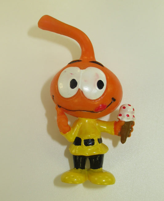 Dimmy Eating Ice Cream 1983 Snorks PVC Figure by Schleich Old Store Stock  2