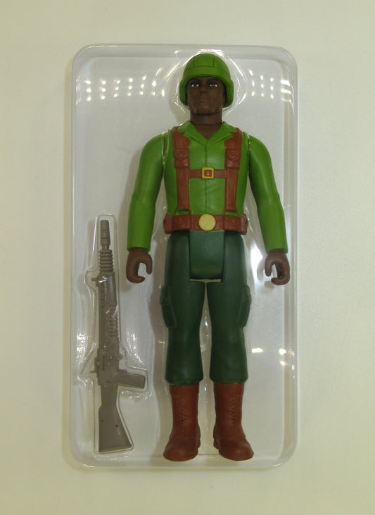 Greenshirt Trooper Brown Skin 3.75" GI Joe ReAction Figure New Super7 2021