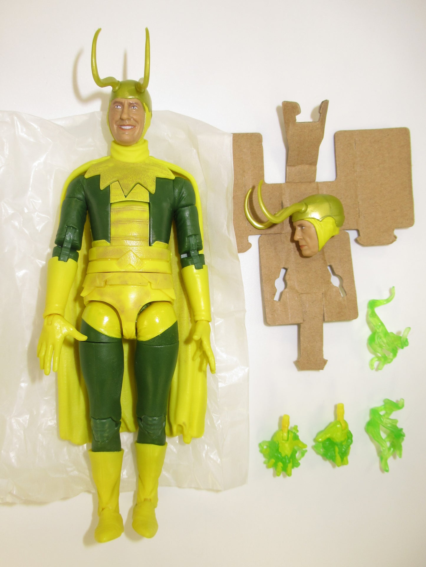 Classic Loki Marvel Legends Figure New Complete Hasbro MCU Disney+ No BAF