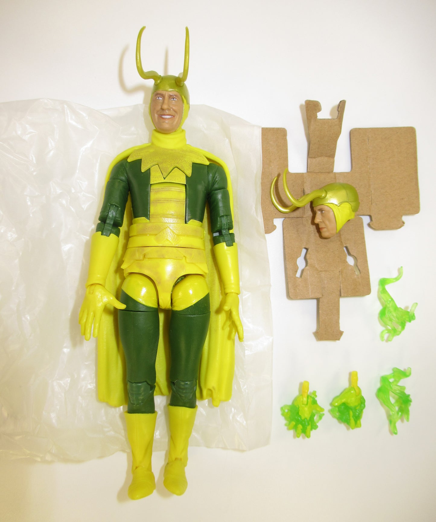 Classic Loki Marvel Legends Figure New Complete Hasbro MCU Disney+ No BAF