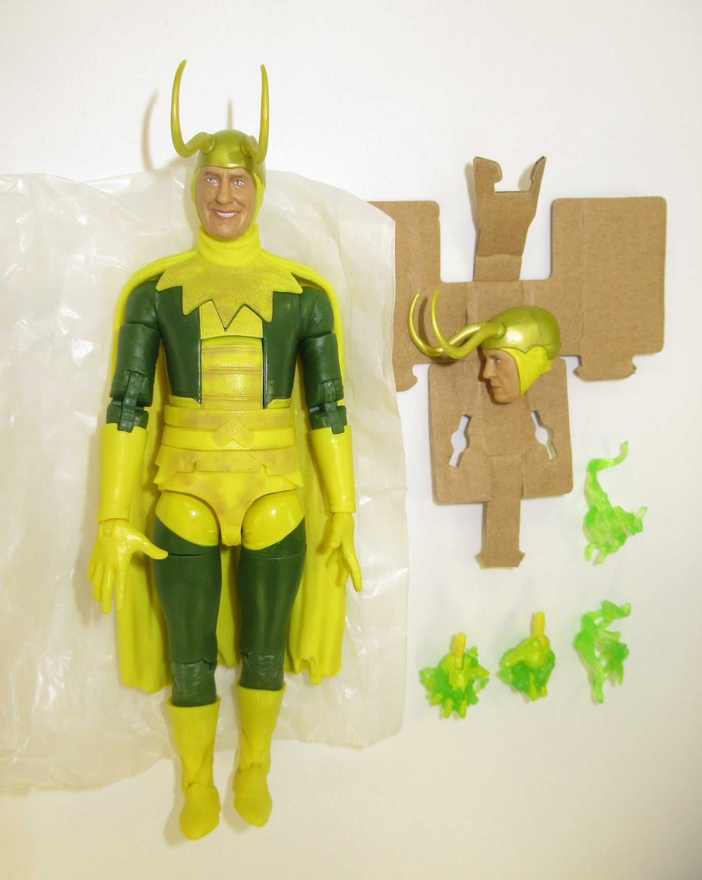 Classic Loki Marvel Legends Figure New Complete Hasbro MCU Disney+ No BAF