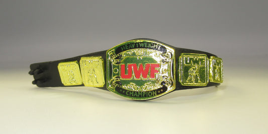 UWF Championship Title Belt for WWE Elite Legends Figures Universal Wrestling  2