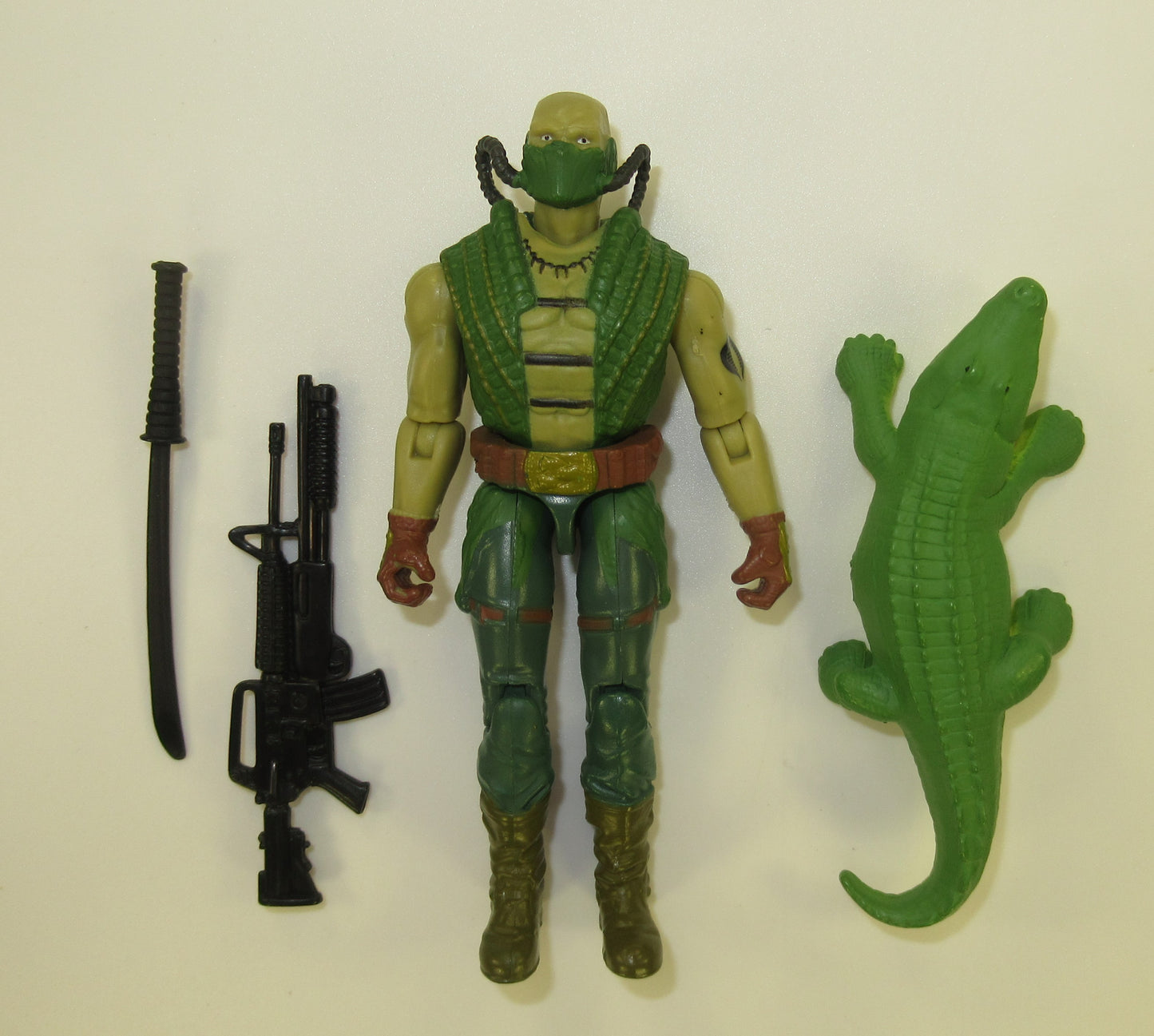 Croc Master V2 100% Complete GI Joe Figure Hasbro 2005 Valor Vs. Venom