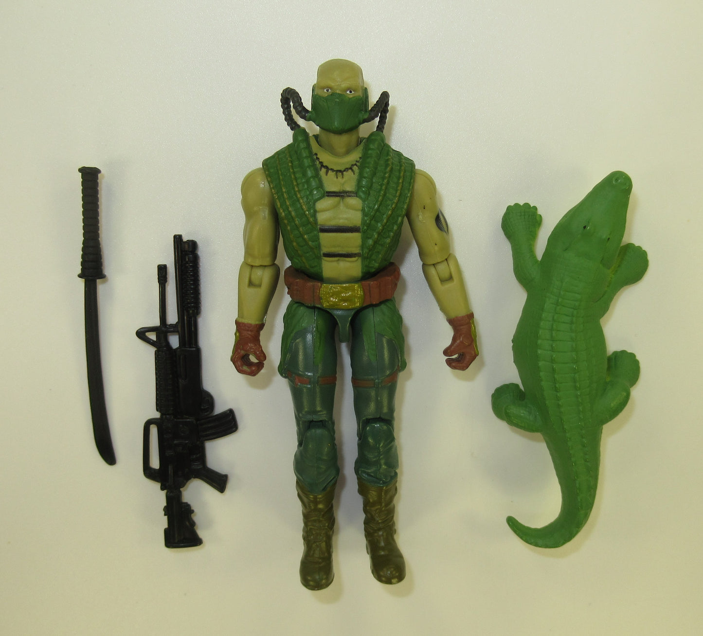 Croc Master V2 100% Complete GI Joe Figure Hasbro 2005 Valor Vs. Venom